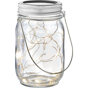 Pot Lamp , transparent, Glas, 8,00cm x 13,40cm (Länge x Breite)