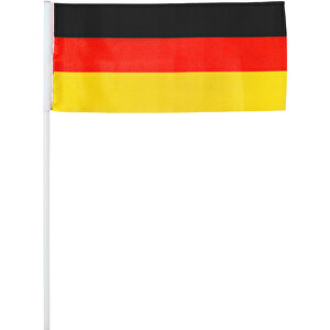 Deko-Fahnen Set 'Stick' Deutschland, 11er Set , Deutschland-Farben, Textil, 30,00cm x 0,70cm x 15,00cm (Länge x Höhe x Breite)