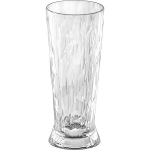 CLUB No. 10 , Koziol, crystal clear, Koziol Superglas, 7,40cm x 11,70cm x 7,40cm (Länge x Höhe x Breite)