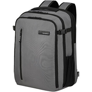 Samsonite-Roader-Laptop Backpack L EXP , Samsonite, drifter grey, 100% RECYCLED PET POLYESTER, 46,00cm x 22,00cm x 35,00cm (Länge x Höhe x Breite)