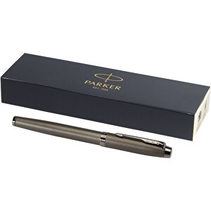 Kugelschreiber Parker IM , Parker, schwarz, Metall, 13,60cm (Länge)