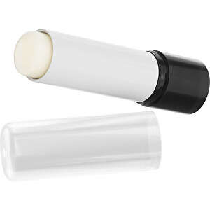 Lippenpflegestift 'Lipcare Original' Mit Polierter Oberfläche , transparent / schwarz, Kunststoff, 6,90cm (Höhe)