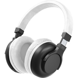 Bluetooth-ANC-Kopfhörer SilentHarmony Inkl. Individualisierung , schwarz / weiß, Kunststoff, 20,00cm x 10,00cm x 17,00cm (Länge x Höhe x Breite)