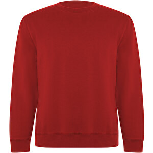 Batian Sweatshirt Mit Rundhalsausschnitt Unisex , rot, Strick 60% Bio Baumwolle, 40% Recyceltes Polyester, 300 g/m2, XS, 