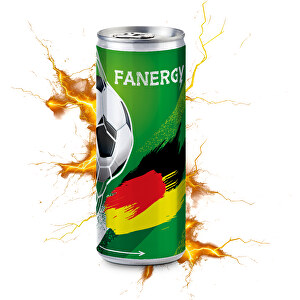 Promo Energy - Energy Drink Zur Fussball Europameisterschaft 2024 , Aluminium, 5,30cm x 13,50cm x 5,30cm (Länge x Höhe x Breite)