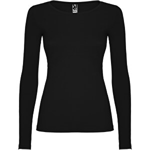 Extreme Langarmshirt Für Damen , schwarz, Single jersey Strick 100% Baumwolle, 160 g/m2, L, 