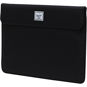 Herschel Spokane 15–16' Laptophülle , schwarz, Recyceltes Polyester, 26,50cm x 1,00cm x 39,00cm (Länge x Höhe x Breite)