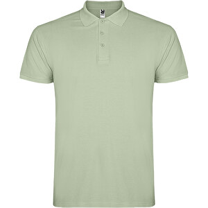 Star Poloshirt Für Herren , mist green, Piqué Strick 100% Baumwolle, 200 g/m2, 3XL, 
