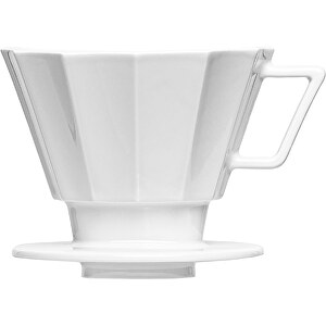 Mahlwerck Kaffeefilter Form 265 , Mahlwerck Porzellan, weiss, Porzellan, 11,00cm (Höhe)