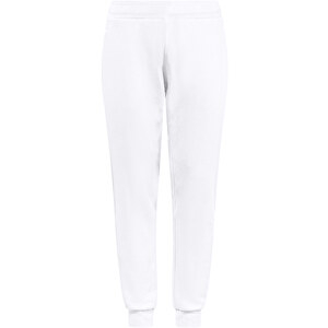 THC SPRINT WH. Jogginghose (Unisex) , weiß, French Terry, recycelter Polyester, XXL, 