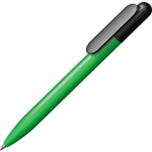 Prodir DS6S TMM Twist Kugelschreiber , Prodir, schwarz / clover green, Kunststoff, 12,46cm x 1,40cm (Länge x Breite)