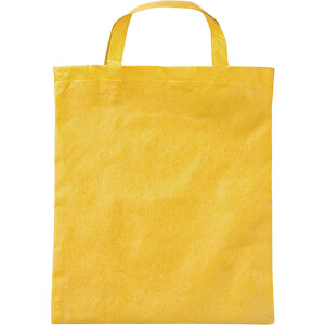 PP-Tasche , gelb, 100 % Polypropylen, 42,00cm x 38,00cm (Länge x Breite)