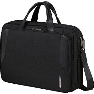 Samsonite - XBR 2.0 - BAILHANDLE 15.6' 2C , Samsonite, black, 98% RPET Polyester + 2% PU, 30,00cm x 12,00cm x 40,50cm (Länge x Höhe x Breite)