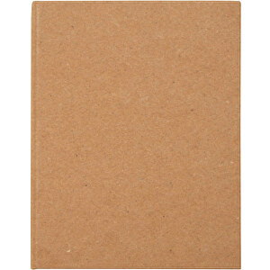 Sandal Zettelblock , beige, Recyceltes Papier, Karton, 10,50cm x 8,00cm (Länge x Breite)