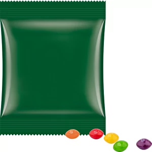 Mini-sachet, bonbons à mâcher S ...