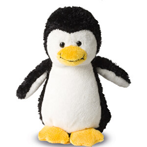 Pinguin Phillip , schwarz/weiß, Material: Polyester_x005F_x005F_x005F_x005F_x005F_x005F_x005F_x000D_, Füllung: Polyesterfasern_x005F_x005F_x005F_x005F_x005F_x005F, 8,50cm x 15,00cm x 12,00cm (Länge x Höhe x Breite)