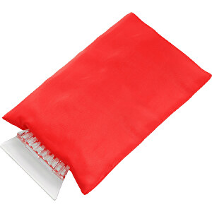 Eiskratzer Jersey , rot, ABS, Polyester 210D, 18,50cm x 0,10cm x 2,50cm (Länge x Höhe x Breite)