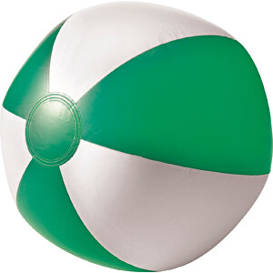 Aufblasbarer Wasserball , grün, PVC 0.15 mm, 29,00cm (Breite)