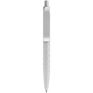 Prodir QS01 PRP Push Kugelschreiber , Prodir, zementgrau, Kunststoff, 14,10cm x 1,60cm (Länge x Breite)