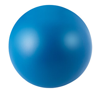 Cool Runder Antistressball , blau, PU Kunststoffschaum, 