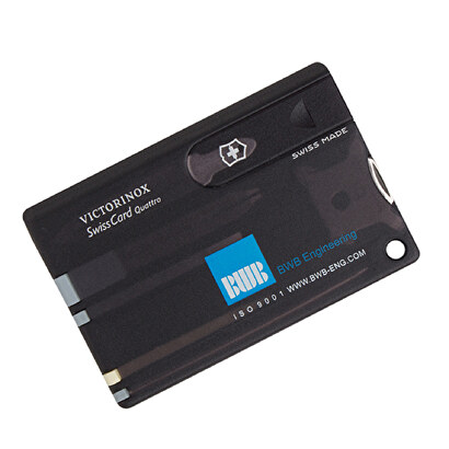 Victorinox Swiss Card 'Quattro' von BWB Engineering AG