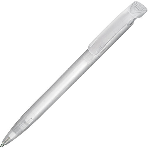 Kugelschreiber CLEAR FROZEN , Ritter-Pen, weiss, ABS-Kunststoff, 14,80cm (Länge), Bild 2