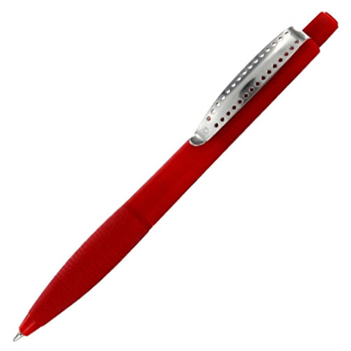 Kugelschreiber CLUB , Ritter-Pen, signalrot, ABS-Kunststoff, 14,20cm (Länge), Bild 2