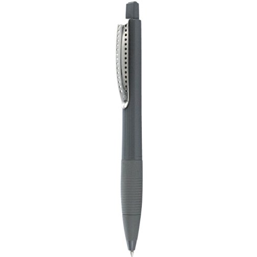 Kugelschreiber CLUB , Ritter-Pen, steingrau, ABS-Kunststoff, 14,20cm (Länge), Bild 1
