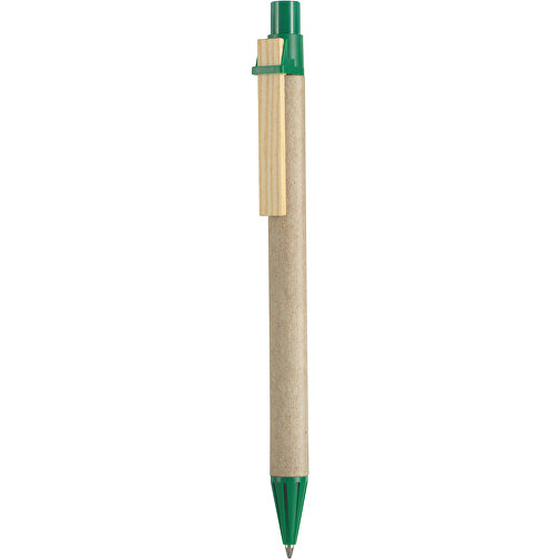 Kugelschreiber CARTON I , Ritter-Pen, minz-grün, Pappe, Holz, ABS, 14,10cm (Länge), Bild 1