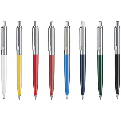 Kugelschreiber KNIGHT , Ritter-Pen, dunkel-grün, ABS + Metall, 13,40cm (Länge), Bild 4