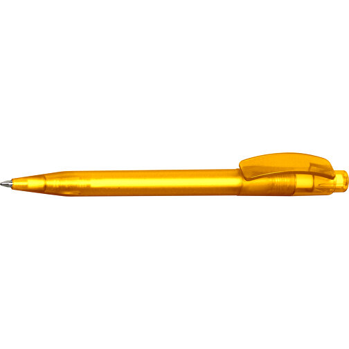 Indus Kugelschreiber - Biologisch Abbaubar , Green&Good, orange, biologisch abbaubares Plastik, 14,00cm x 1,00cm x 1,00cm (Länge x Höhe x Breite), Bild 3