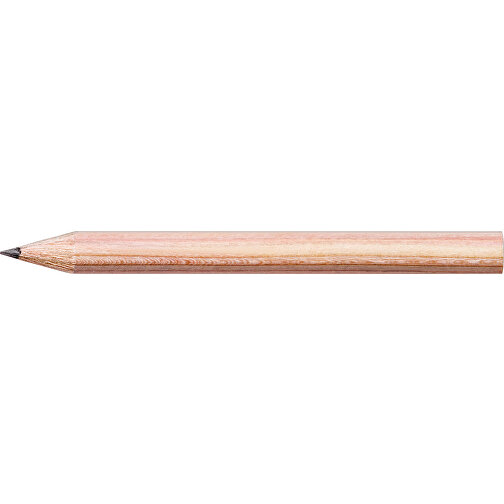 STAEDTLER Bleistift Rund, Natur, Halbe Länge , Staedtler, natur, Holz, 8,70cm x 0,80cm x 0,80cm (Länge x Höhe x Breite), Bild 3