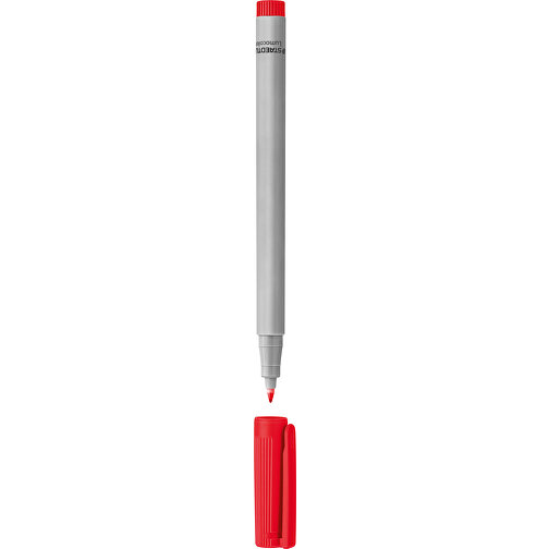 STAEDTLER Lumocolor Non-permanent F , Staedtler, rot, Kunststoff, 14,10cm x 0,90cm x 0,90cm (Länge x Höhe x Breite), Bild 1