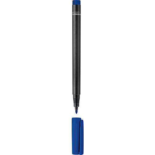 STAEDTLER Lumocolor Permanent M , Staedtler, blau, Kunststoff, 14,10cm x 0,90cm x 0,90cm (Länge x Höhe x Breite), Bild 1
