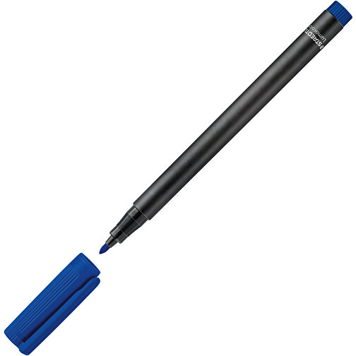 STAEDTLER Lumocolor Permanent M , Staedtler, blau, Kunststoff, 14,10cm x 0,90cm x 0,90cm (Länge x Höhe x Breite), Bild 2