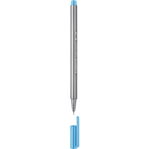 STAEDTLER Triplus Fineliner , Staedtler, ultramarinblau, Kunststoff, 16,00cm x 0,90cm x 0,90cm (Länge x Höhe x Breite), Bild 1