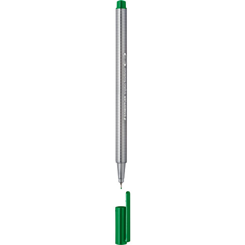 STAEDTLER Triplus Fineliner , Staedtler, grün, Kunststoff, 16,00cm x 0,90cm x 0,90cm (Länge x Höhe x Breite), Bild 1