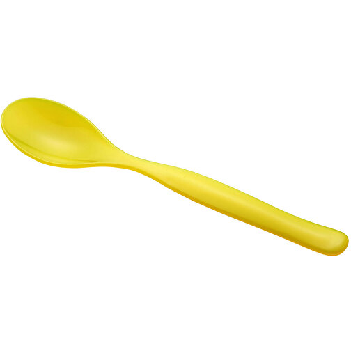 Löffel 'Plastic' , trend-gelb PP, Kunststoff, 14,50cm x 0,70cm x 3,10cm (Länge x Höhe x Breite), Bild 1