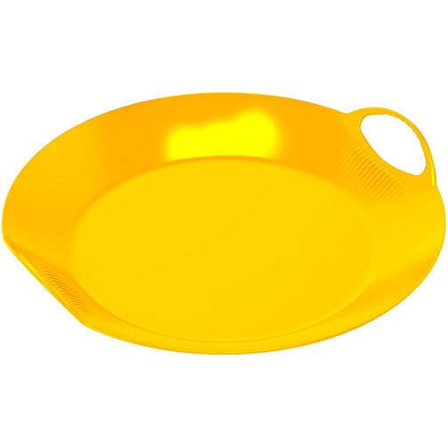 Schneeflitzy 'Olymp' , standard-gelb, Kunststoff, 44,50cm x 7,50cm x 43,50cm (Länge x Höhe x Breite), Bild 1