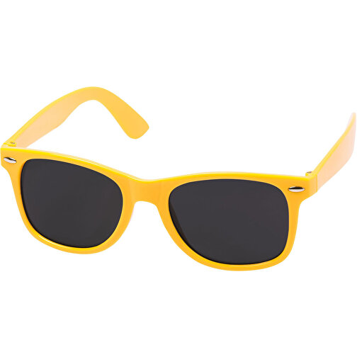 Sonnenbrille 'Blues' , gelb, Kunststoff, 14,50cm x 4,80cm x 15,00cm (Länge x Höhe x Breite), Bild 1