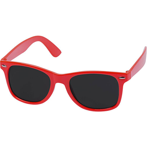 Sonnenbrille 'Blues' , rot, Kunststoff, 14,50cm x 4,80cm x 15,00cm (Länge x Höhe x Breite), Bild 1