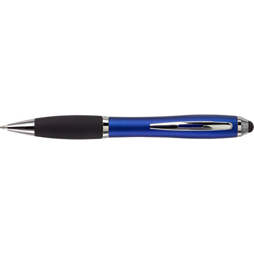 Kugelschreiber Aus Kunststoff Lana , blau, ABS, Plastik, Metall, Kautschuk, 13,30cm (Höhe), Bild 3