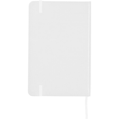Classic A5 Hard Cover Notizbuch , weiß, Karton, Lederimitat Papier, 21,30cm x 1,50cm x 14,50cm (Länge x Höhe x Breite), Bild 3