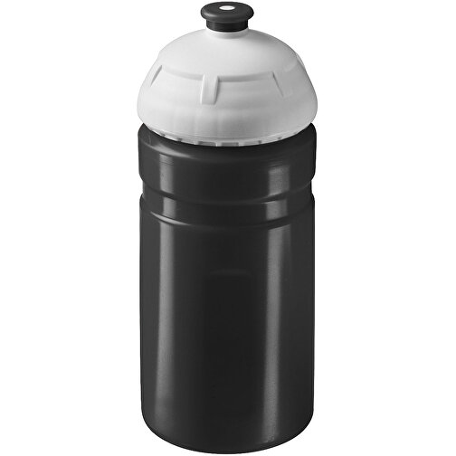 Trinkflasche 'Champion' 0,55 L , schwarz, Kunststoff, 18,40cm (Höhe), Bild 1