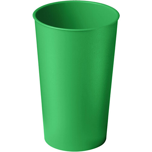Trinkbecher 'Colour' 0,4 L , standard-grün, Kunststoff, 13,60cm (Höhe), Bild 1