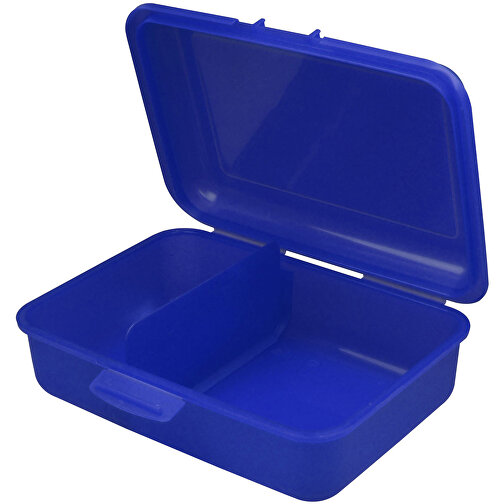 Vorratsdose 'School-Box' Mittel Mit Trennwand , trend-blau PP, Kunststoff, 16,00cm x 5,00cm x 11,60cm (Länge x Höhe x Breite), Bild 1