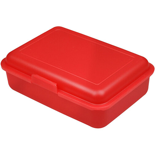 Vorratsdose 'School-Box' Mittel , trend-rot PP, Kunststoff, 16,00cm x 5,00cm x 11,60cm (Länge x Höhe x Breite), Bild 1