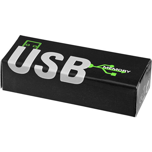 Rotate-Basic 2 GB USB-Stick , schwarz / silber MB , 2 GB , Kunststoff, Aluminium MB , 5,80cm x 1,00cm x 1,90cm (Länge x Höhe x Breite), Bild 4