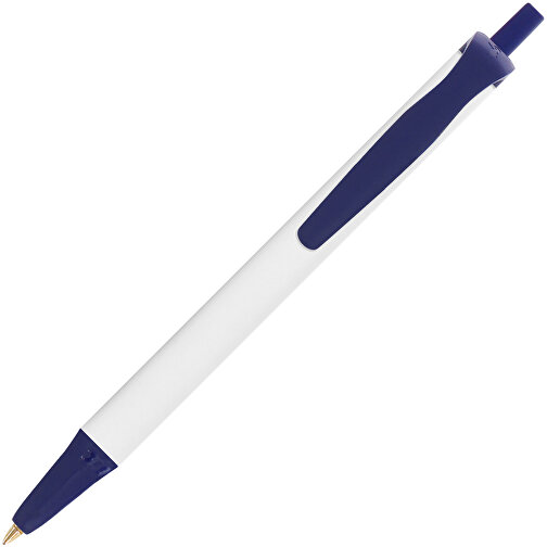 BIC® Clic Stic Kugelschreiber , BiC, marineblau, Kunststoff, 1,20cm x 14,00cm (Länge x Breite), Bild 2