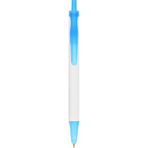 BIC® Clic Stic Kugelschreiber , BiC, gefr. blau, Kunststoff, 1,20cm x 14,00cm (Länge x Breite), Bild 1